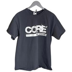 Core Rifle Systems T-Shirt Mens Large Black Graphic Tee Gildan Cotton CLEAN!
